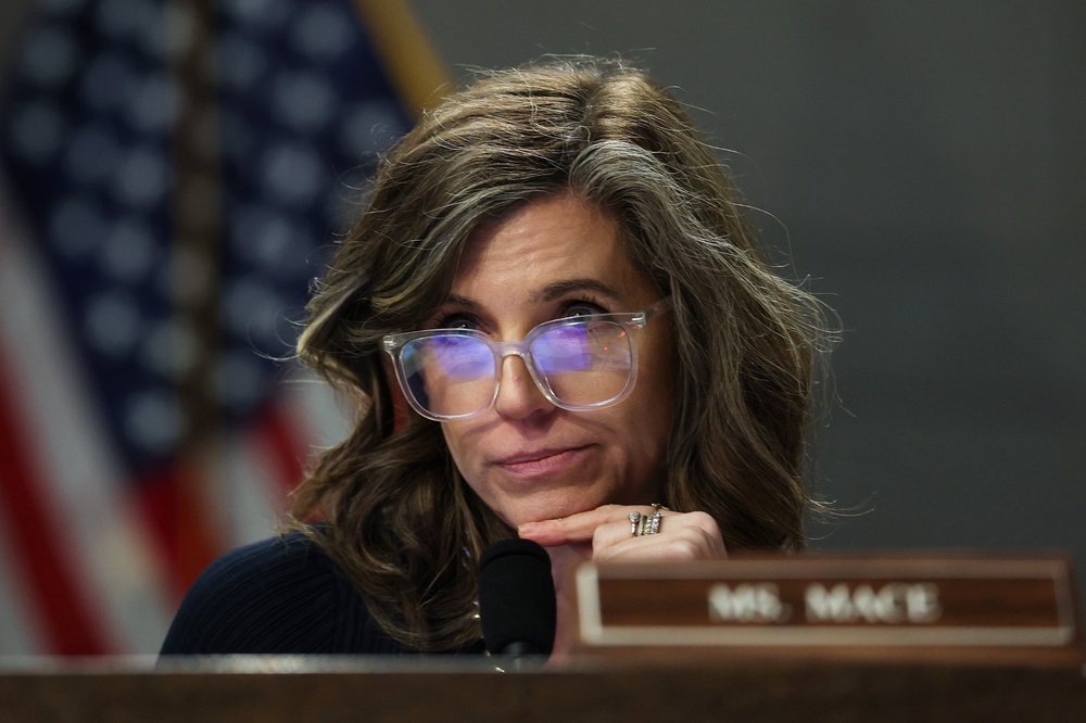 Rep. Nancy Mace (R-S.C.) posted a cryptic message on social media indicating she might seek Graham’s Senate seat following his death (Getty)