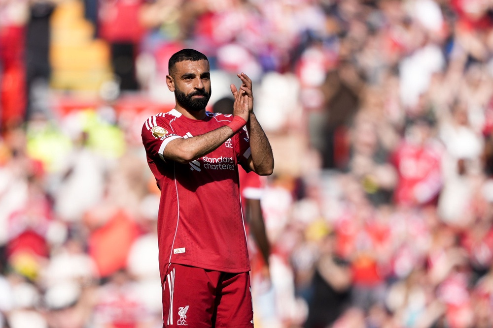 Salah’s final game for Liverpool will be against Brentford next weekend (PA Wire)