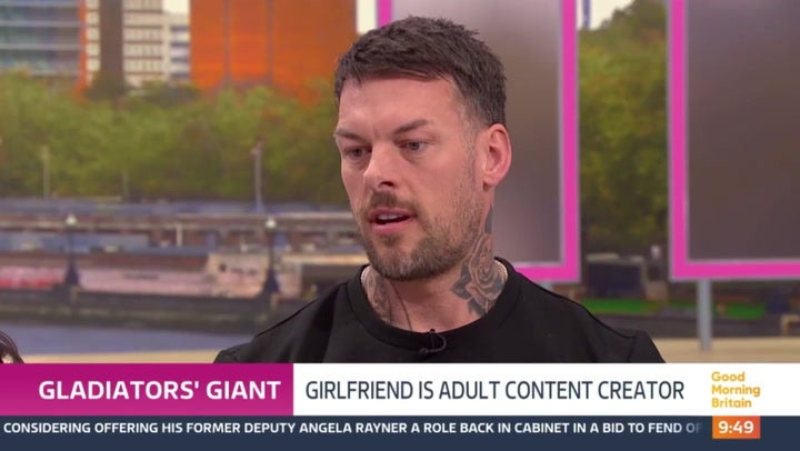 Giant – real name James Bigg – appeared on first three series of BBC reboot (ITV)