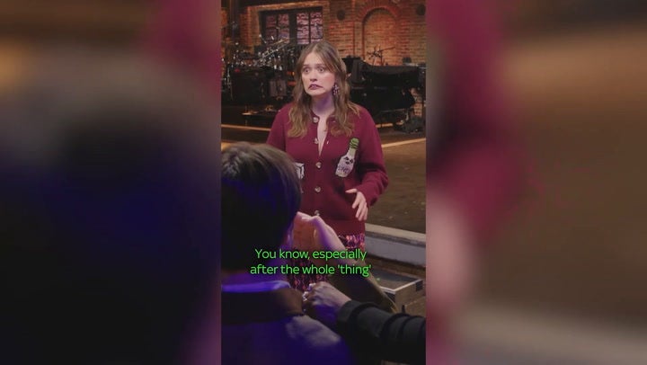 Wood in the teaser for this Saturday’s ‘SNL’ (SNL UK)