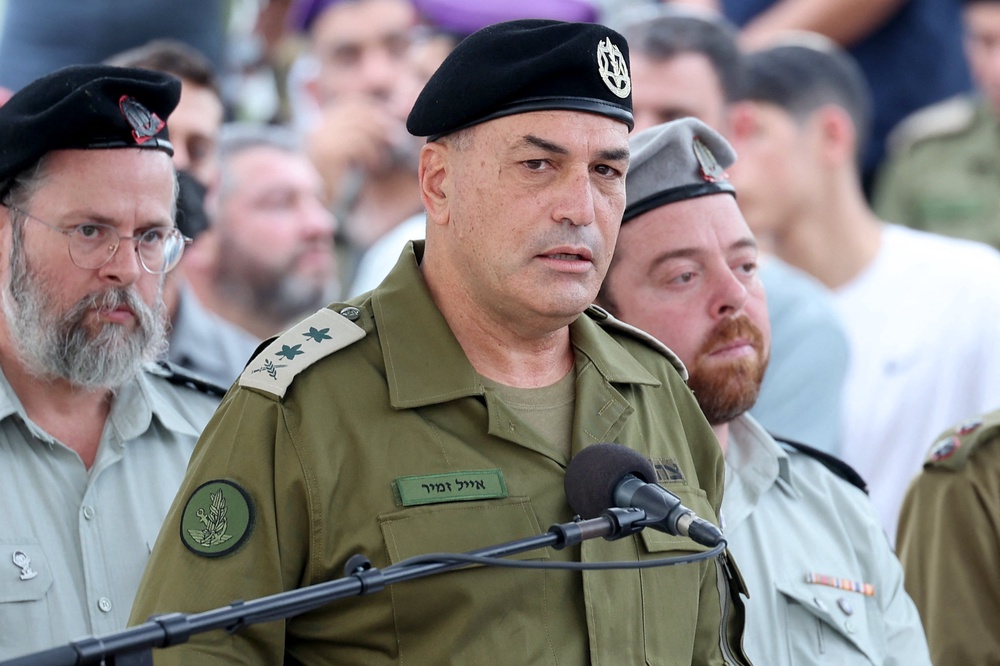 Israel's military chief Lieutenant General Eyal Zamir pictured in 2025 (AFP/Getty)