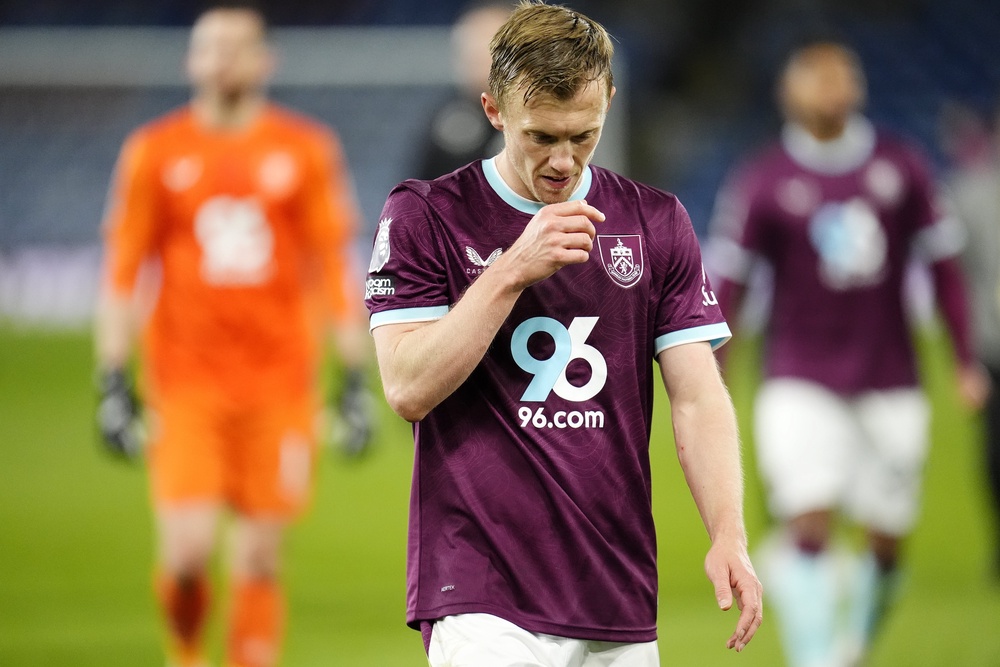Burnley’s relegation was confirmed after defeat by Manchester City last week (Nick Potts/PA) (PA Wire)