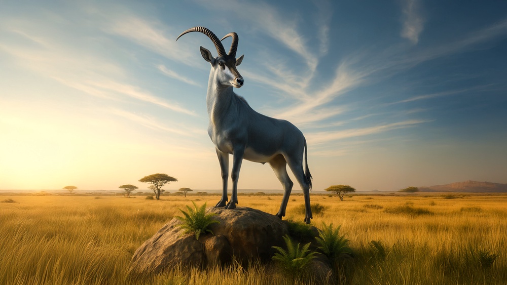 Colossal Biosciences says its researchers are using genetic technology to bring back the bluebuck (Colossal Biosciences)