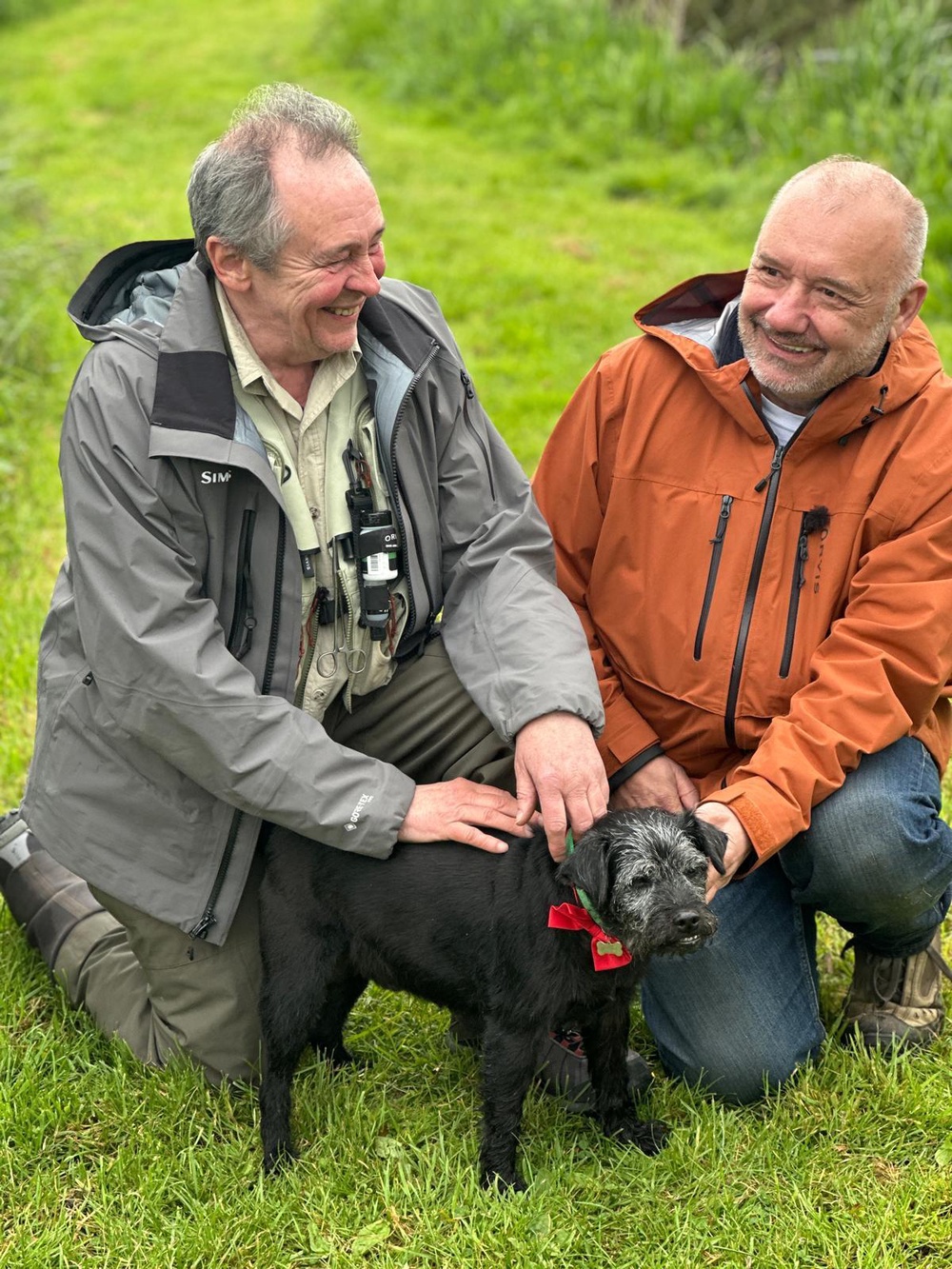 Mortimer and Whitehouse with Ted (Jonathan Jakob)