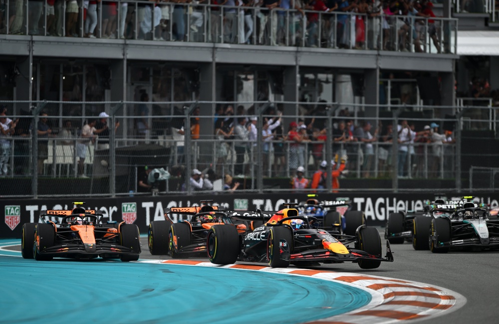F1 returns at the Miami GP (Getty)