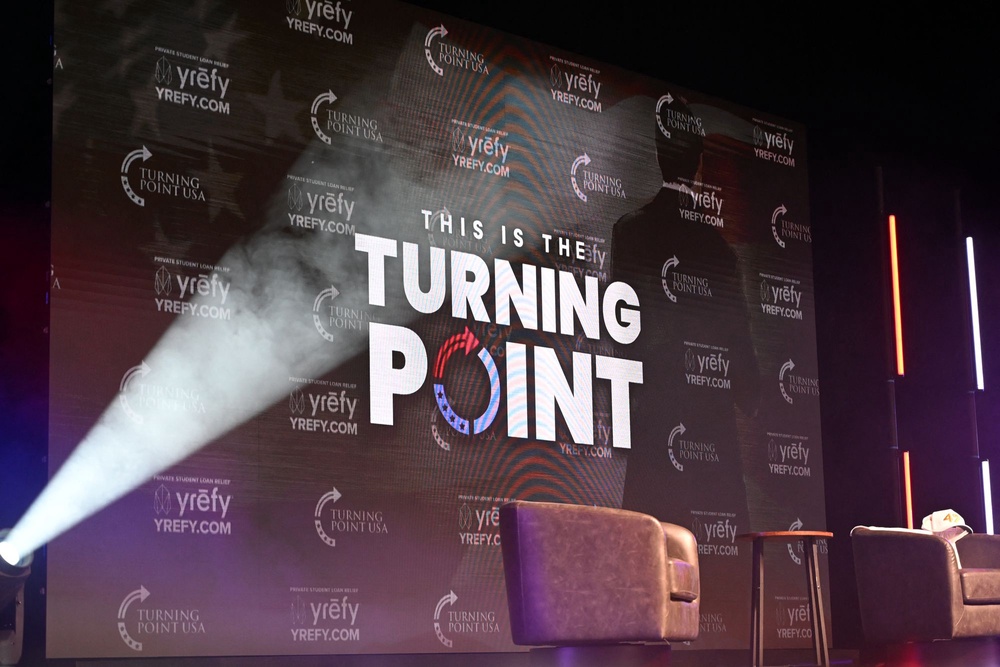 Lahn’s victory was hailed by a high-profile member of Charlie Kirk’s Turning Point USA (AFP/Getty)