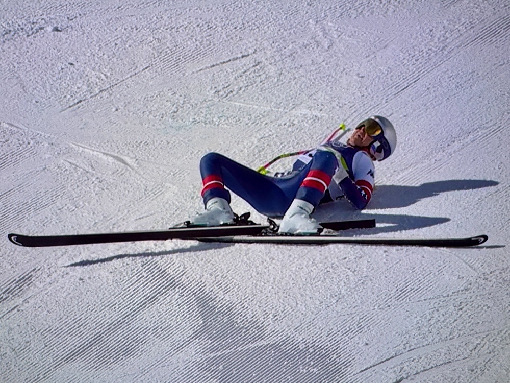 Vonn knows she still has a long recovery ahead of her (Getty)