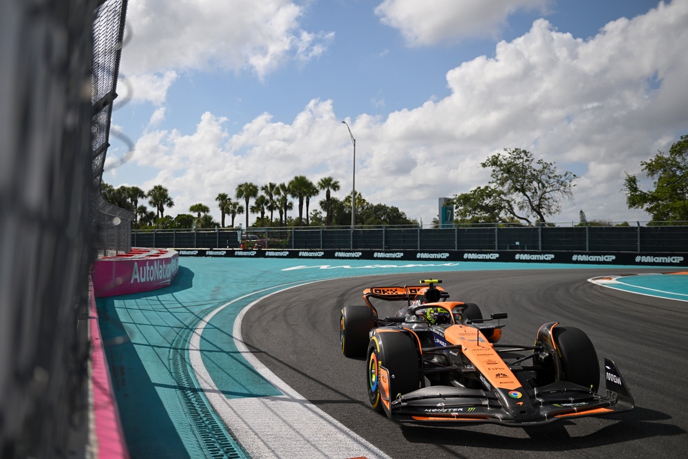 Norris won his first F1 race in Miami in 2024 (Getty)