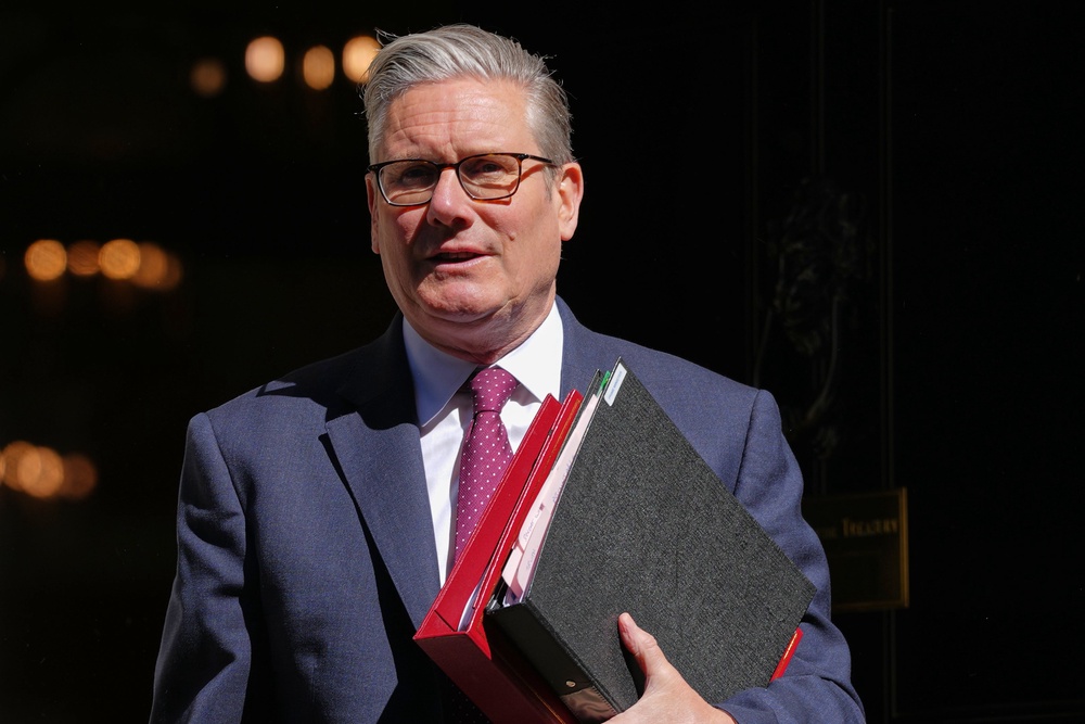 Commenting on the Renters’ Rights Act, Prime minister Keir Starmer said: ‘We promised to fix a broken rental system and we’re delivering.’ (AP)