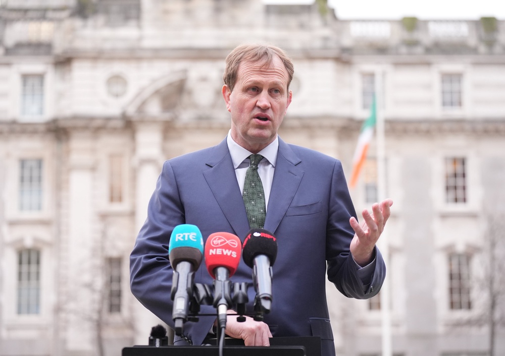 Justice Minister Jim O’Callaghan (Niall Carson/PA) (PA Wire)