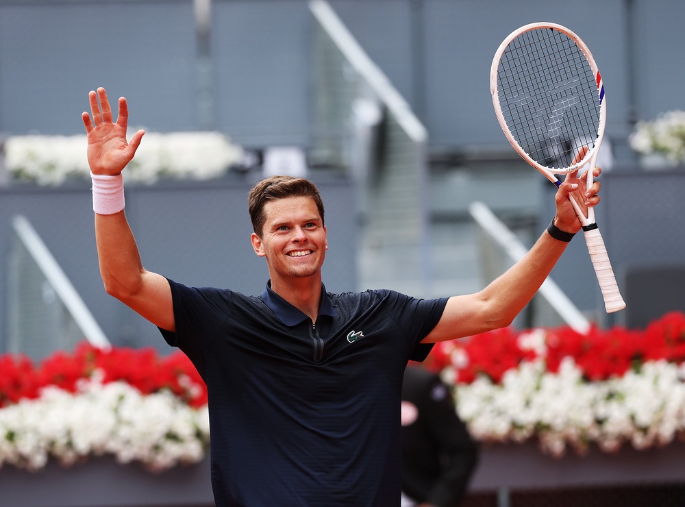 Alexander Blockx continued an excellent start to his clay season with a win over Casper Ruud (Getty)
