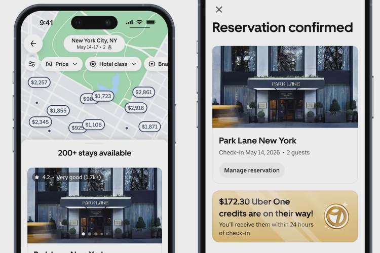 Uber expects to add Vrbo rentals to the platform later this year (Uber)