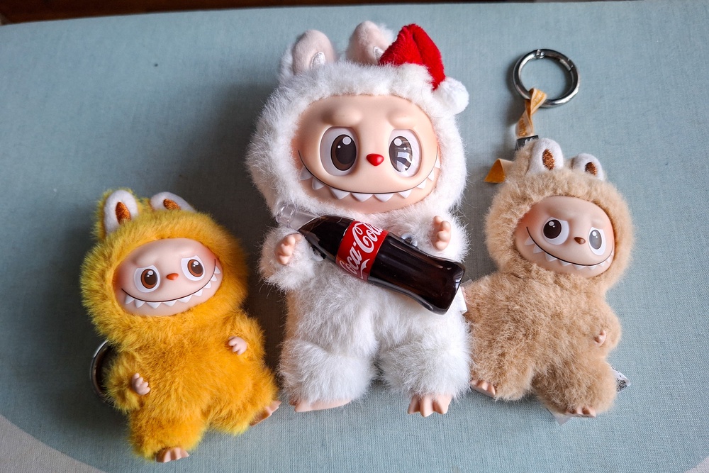 Pop Mart went viral for its creepy and cute monster plushies, but it remains to be seen whether it can hold on to its fan base (AFP via Getty Images)