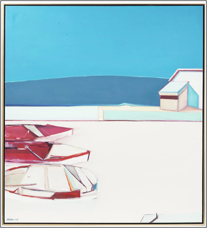 This alleged Raimond Strapans work was sold for $60,000 (Department of Justice)