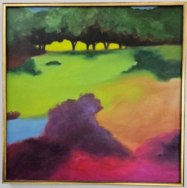 This alleged Richard Mayhew work was sold for $160,000 (Department of Justice)
