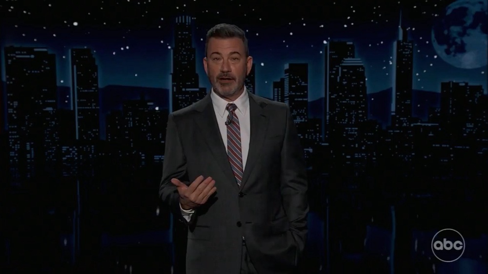 Late-night host and comedian Jimmy Kimmel recently received backlash from the president and first lady over a joke he made about Melania having the glow of an ‘expectant widow’ (Jimmy Kimmel Live)
