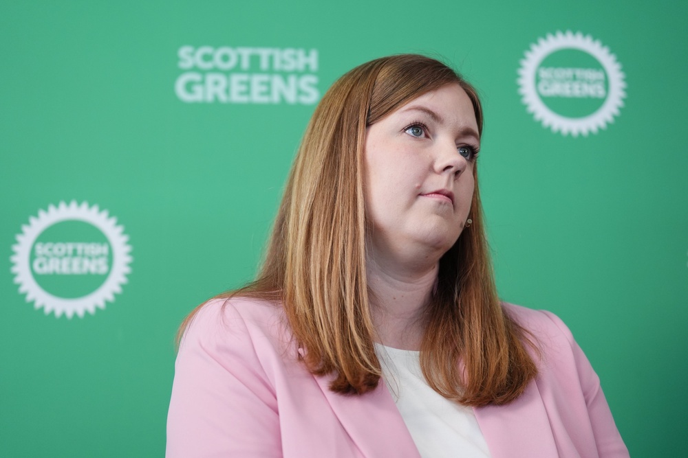 Scottish Green Party co-leader Gillian Mackay is urging John Swinney to match her party’s pledges (Andrew Milligan/PA) (PA Wire)
