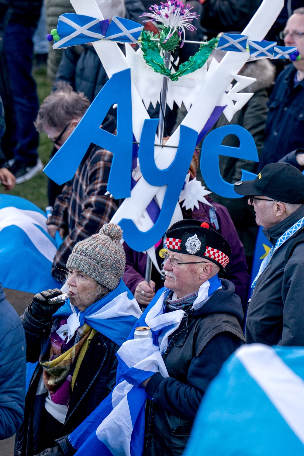 John Swinney has said an SNP majority would act as a mandate for another independence referendum (Jane Barlow/PA) (PA Wire)
