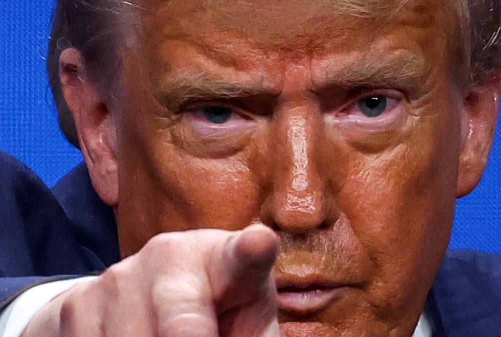Donald Trump is aiming to leverage the US position for talks with Iran (Reuters)
