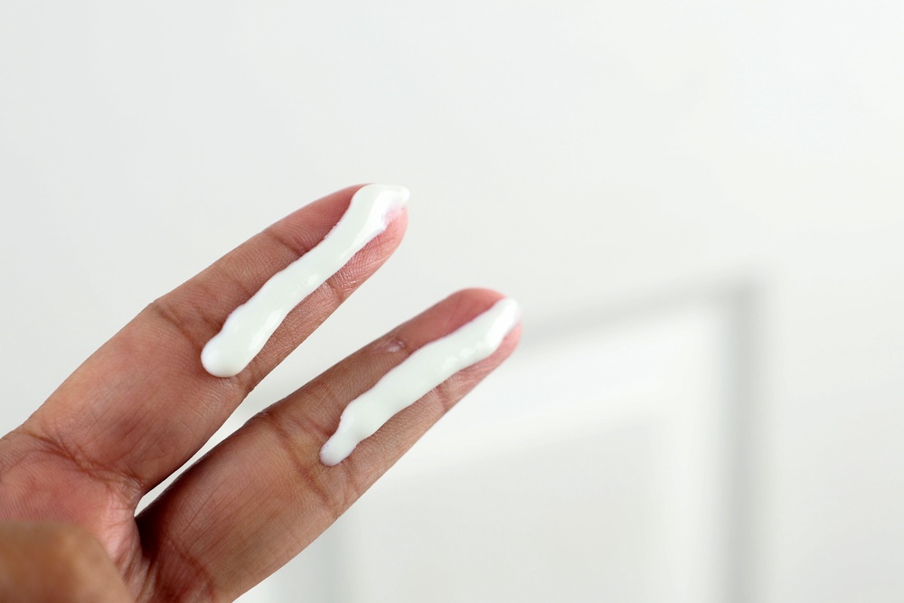 Whether you’re using chemical or mineral SPF, you should use two strips worth of it on your face and neck (Alamy/PA)