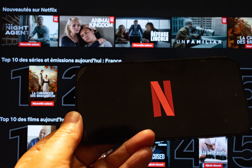 Twenty-six per cent of viewers now turn to Netflix first (AFP/Getty)