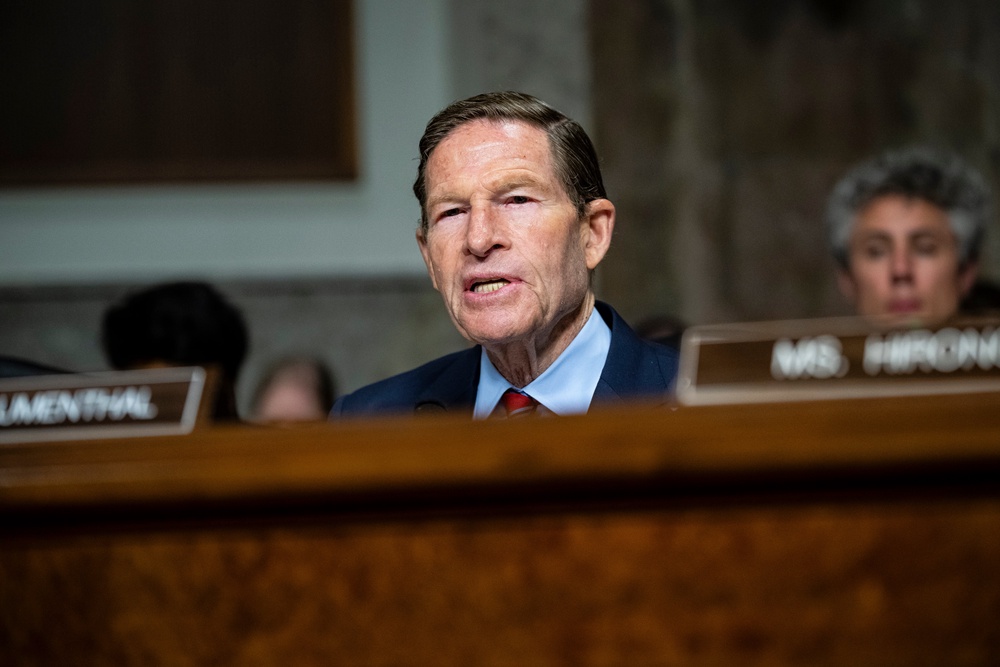 Connecticut Democratic Sen. Richard Blumenthal disputes the cost of the conflict (Getty)