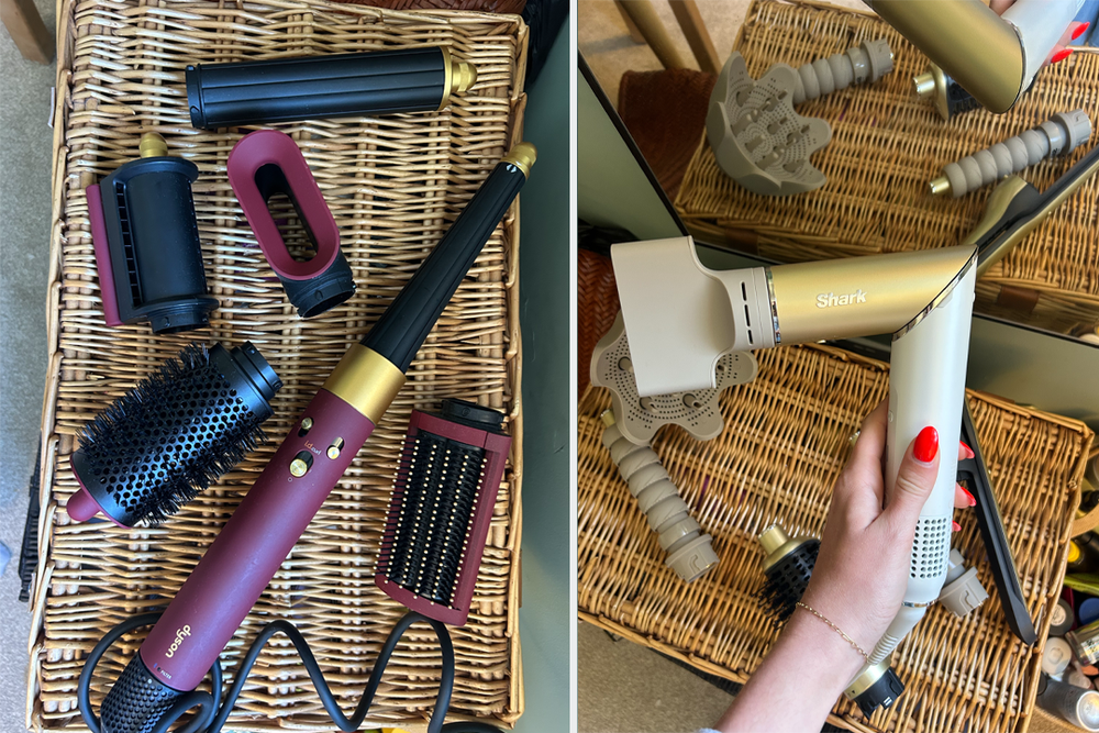 The Shark hair styler transforms into a hair dryer (Daisy Lester)