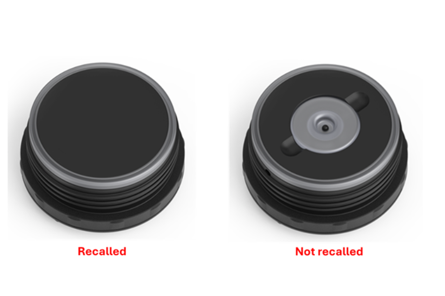 Three people suffered permanent vision loss after being struck by ejecting Thermos lids, per the CSPC (CSPC)