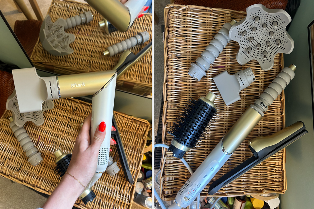 The tool comes with six attachments (Daisy Lester/The Independent)