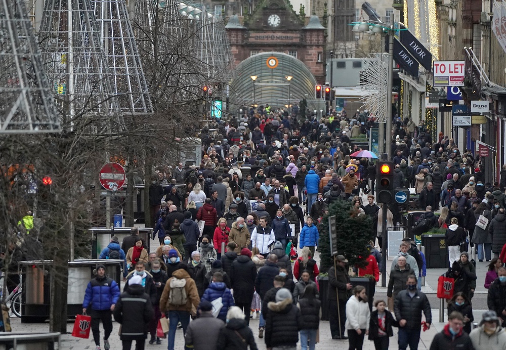 Reform has said that while Glasgow accounts for 1% of the UK’s population, it makes up 6% of its asylum population (Andrew Milligan/PA) (PA Archive)