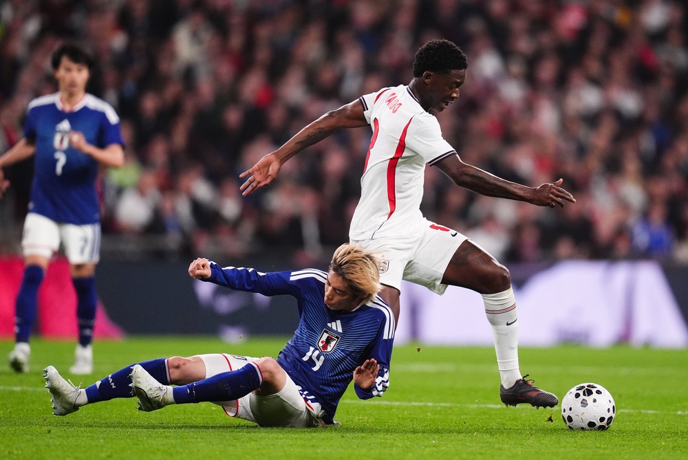 Kobbie Mainoo has returned to the England setup after Michael Carrick’s arrival at Old Trafford (John Walton/PA) (PA Wire)