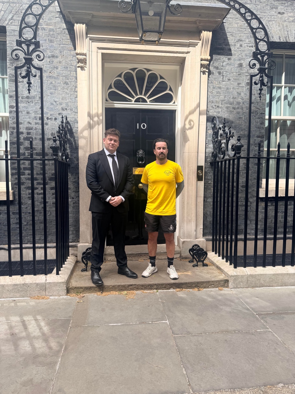 Ceri Menai-Davis (left) and Ed Mordaunt are urging the government to help others in their position (Ceri Menai-Davis)