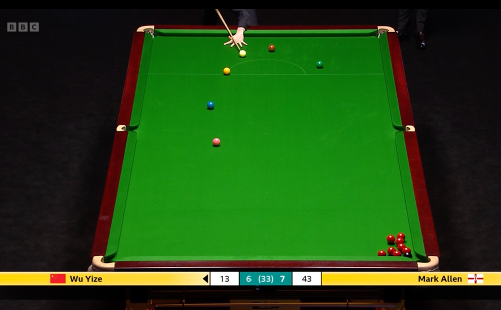 Yize v Allen: Have you ever seen anything like this? (BBC Sport)