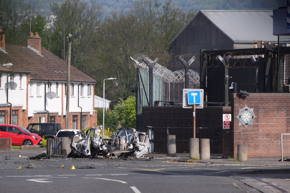 The man is expected to appear before Lisburn Magistrates’ Court on Saturday (Niall Carson/PA)