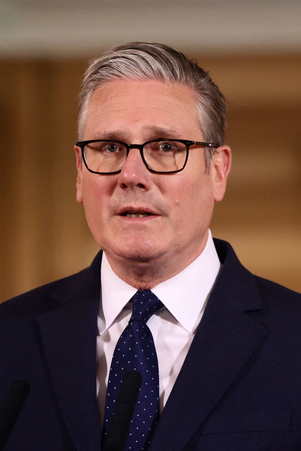 Keir Starmer said he would fight ‘with every breath I have’ for a diverse and tolerant Britain. (Getty)