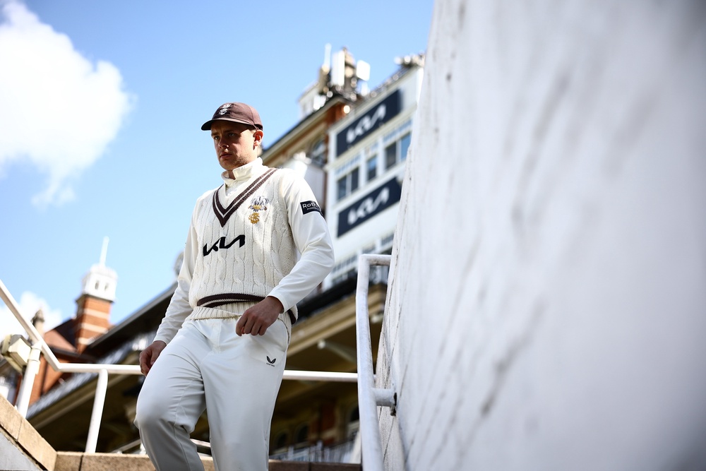 Jamie Smith had a rare chance with the gloves on for Surrey (Getty)