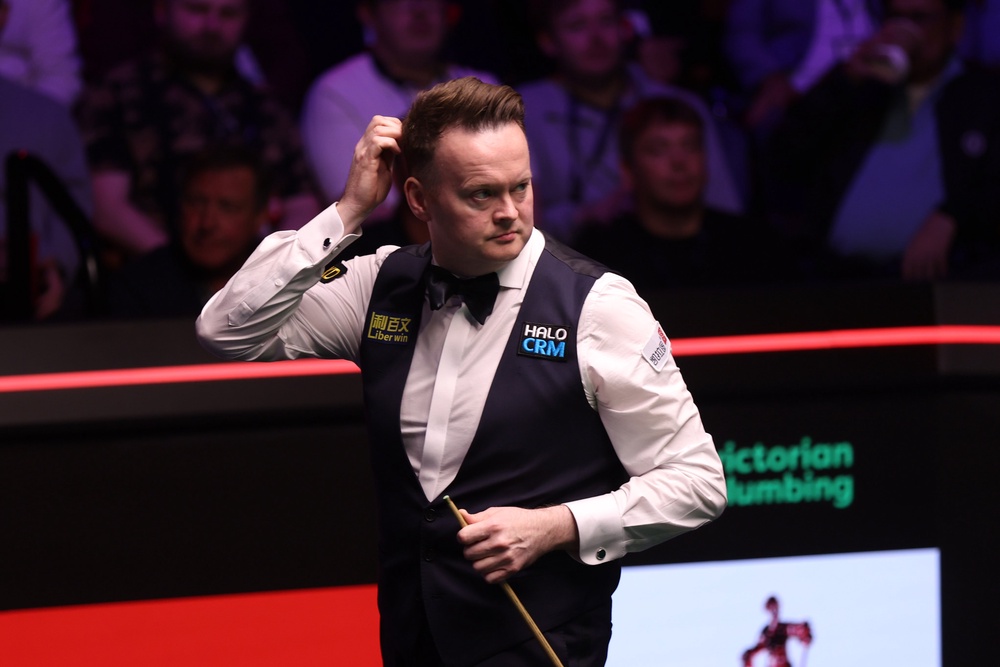 Shaun Murphy puts another century together (Getty)