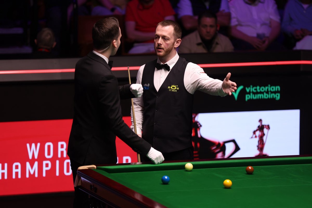 Image from: Mark Allen v Wu Yize live: Murphy awaits winner of fascinating World Snooker Championship semi-final