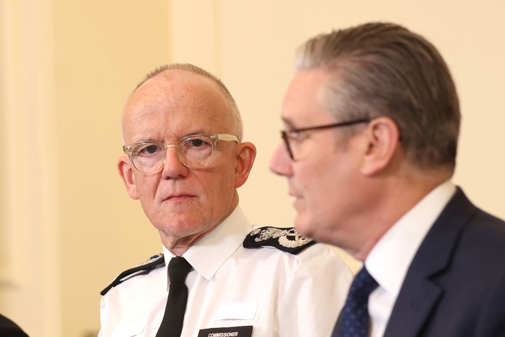 Metropolitan Police commissioner Sir Mark Rowley he requested urgent funding to recruit 300 officers to protect the Jewish community (PA Wire)