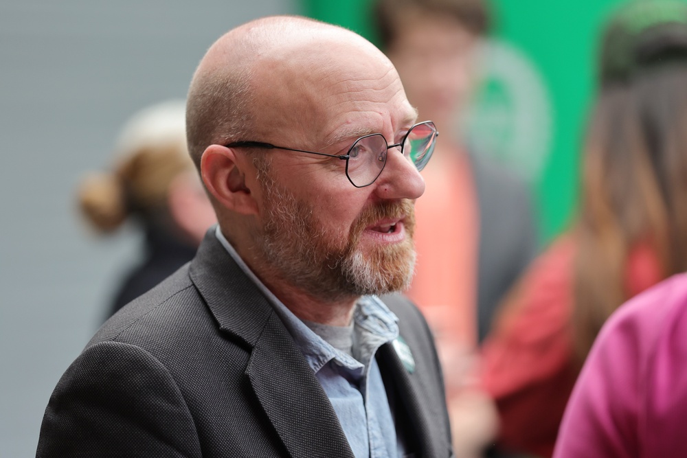 Patrick Harvie has long been an opponent of the US president (Steve Welsh/PA) (PA Wire)