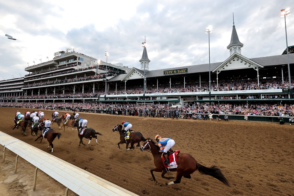 DeVaux is just the second female trainer to win any Triple Crown race (Getty)