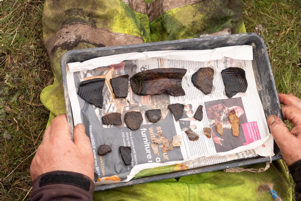 Archaeologists have used innovative techniques to reveal the secrets of an artificial island older than Stonehenge in a Scottish loch (University of Southampton/PA Wire)