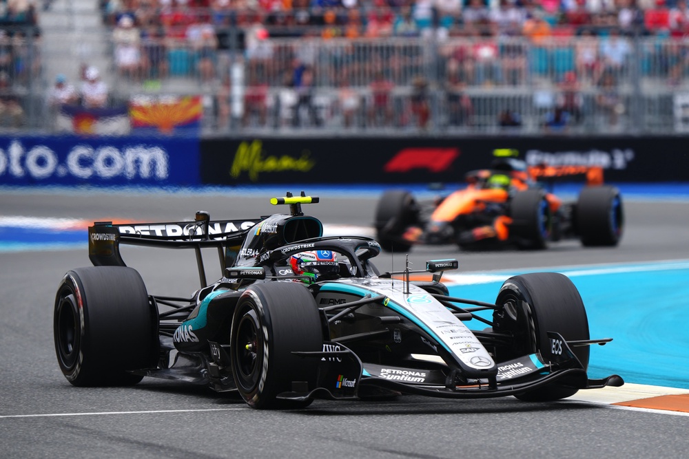 Antonelli undercut Lando Norris to reclaim first place (PA)