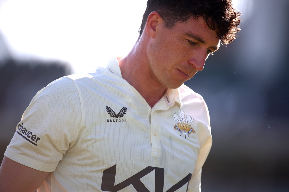 Matt Fisher struck twice in the first over of the third innings (Getty)