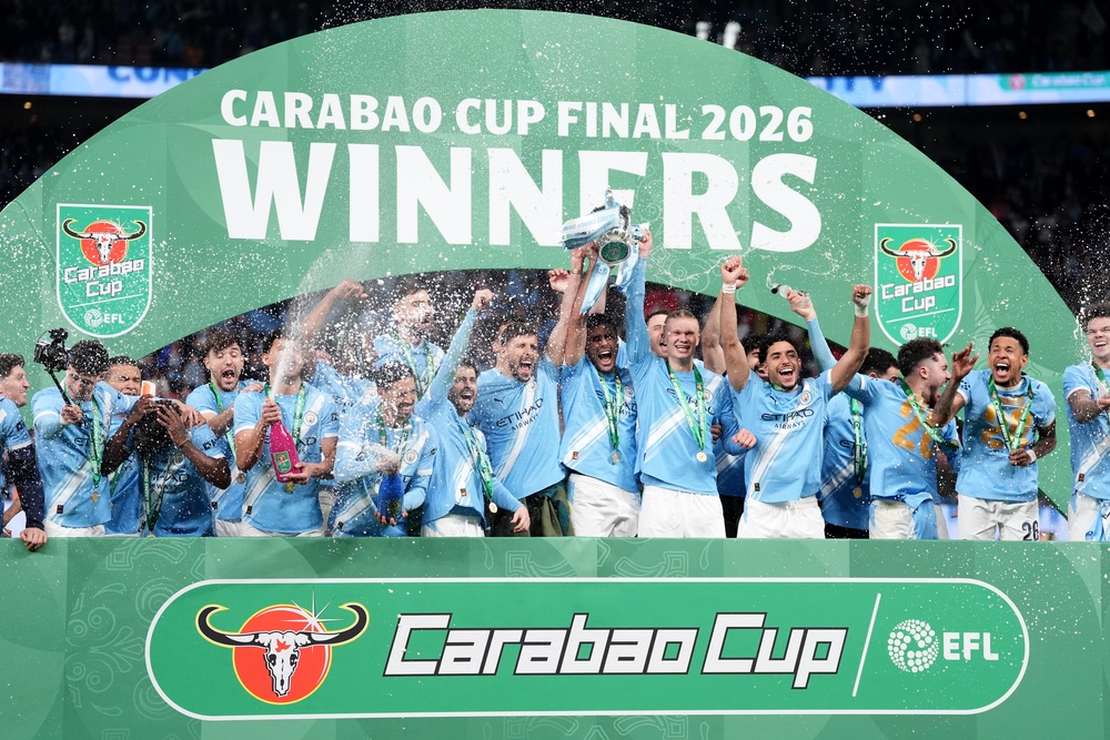 City have won the Carabao Cup this season (Adam Davy/PA) (PA Wire)