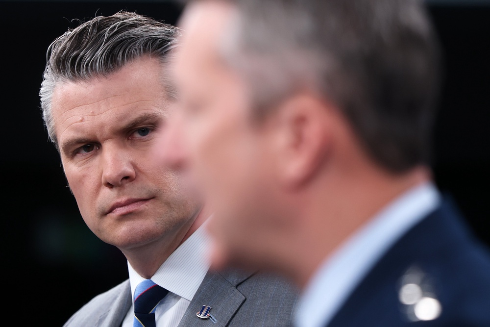 Hegseth has fired or forced the retirement of 24 generals and senior commanders, according to the report. About 60 percent of those removed have been Black or female (Getty Images)