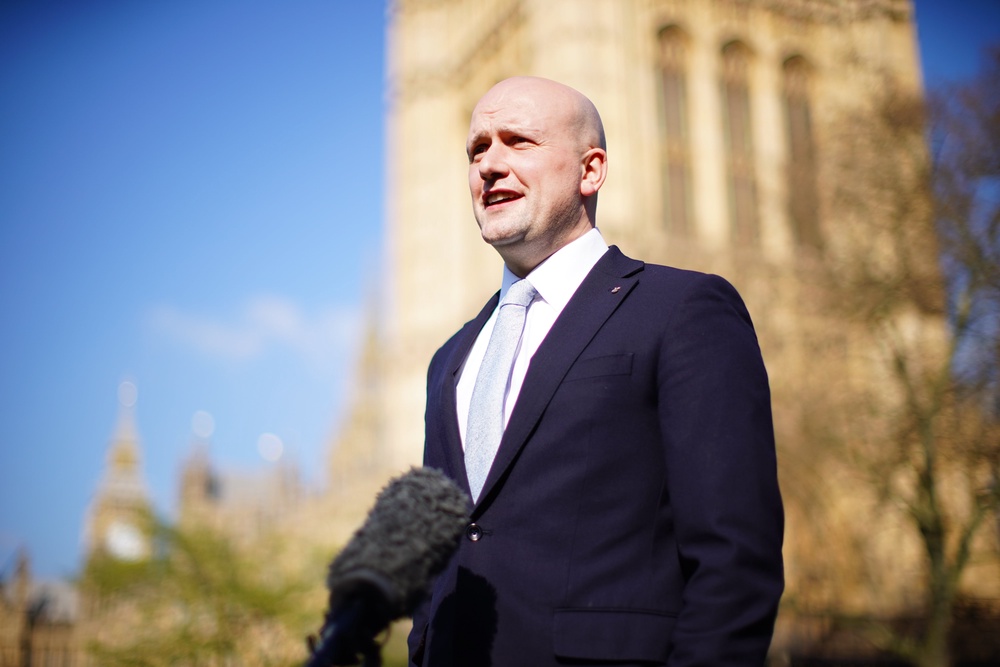 SNP Westminster leader Stephen Flynn said Labour is distracted by a ‘bitter civil war’. (James Manning/PA)
