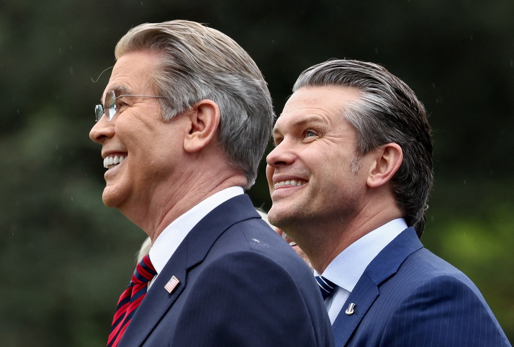Secretary of the Treasury Scott Bessent (left) and U.S. Defense Secretary Pete Hegseth (right) (Reuters)