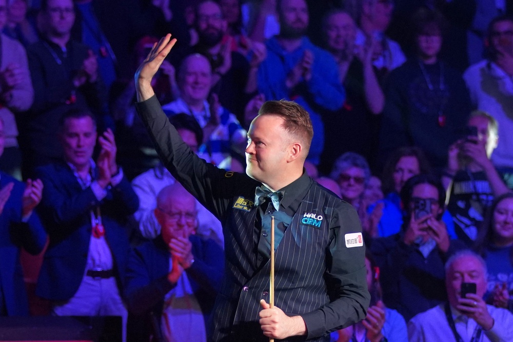 Shaun Murphy won all four frames of the mini session (AP)