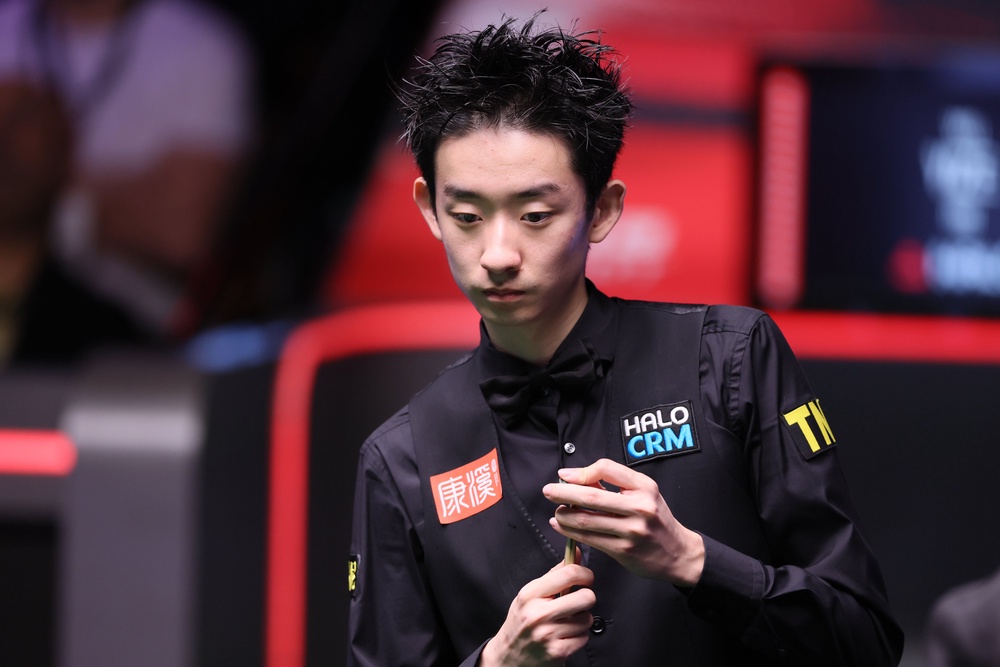 Wu Yize fought back after losing five frames in a row (Richard Sellers/PA) (PA Wire)